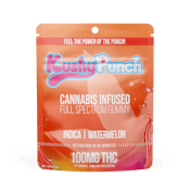 Kushy Punch | Indica Watermelon | THC Gummies| 200mg