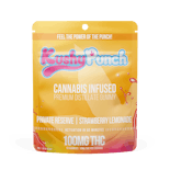 Kushy Punch - Private Reserve Strawberry Lemonade Gummy 100mg