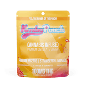 Kushy Punch - Private Reserve Strawberry Lemonade Gummy 100mg