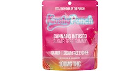Kushy Punch - Sugar Free Lychee Gummy 100mg