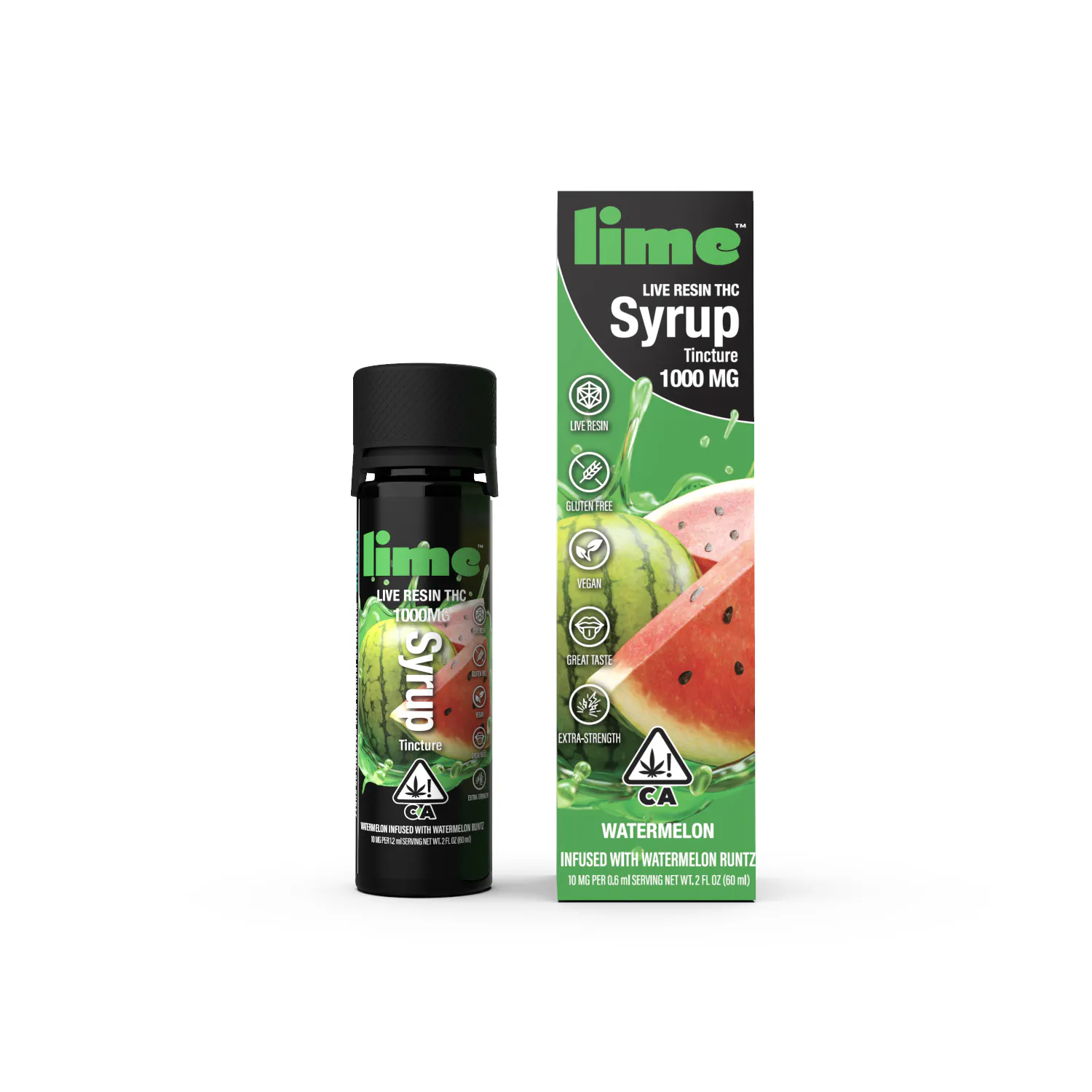Lime - Lime - Tincture - Watermelon - 1000MG Main Image
