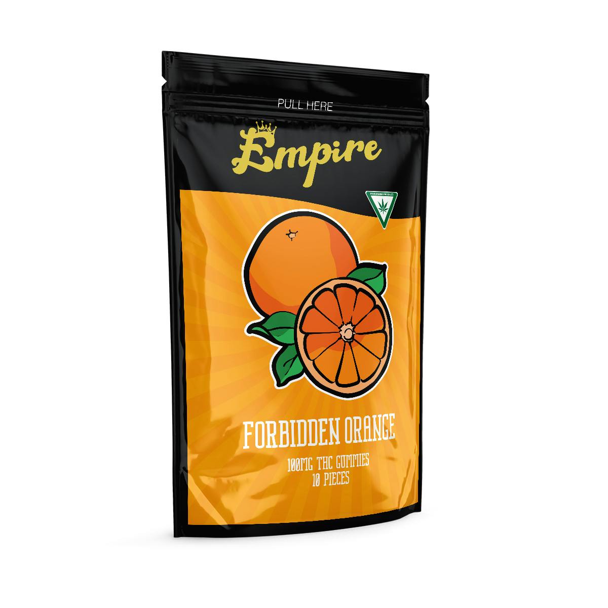 Forbidden Orange Gummies I 100 mg I Empire Brands