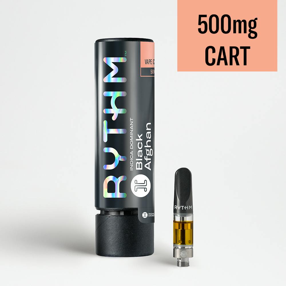 [REC] Rythm | Black Afghan | 0.5g Live Resin Cartridge