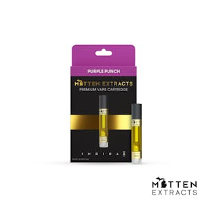 MITTEN EXTRACTS - Mitten Extracts - Purple Punch 1g Vape Cartridge (Indica)