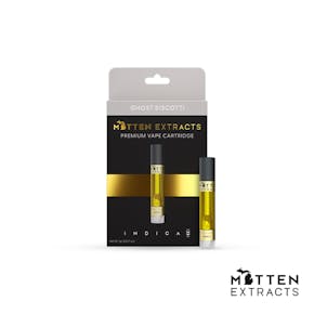 Mitten Extracts - Ghost Biscotti 1g Vape Cartridge (Indica)