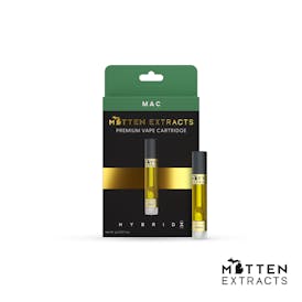 Mitten Extracts - MAC 1g Vape Cartridge (Hybrid)