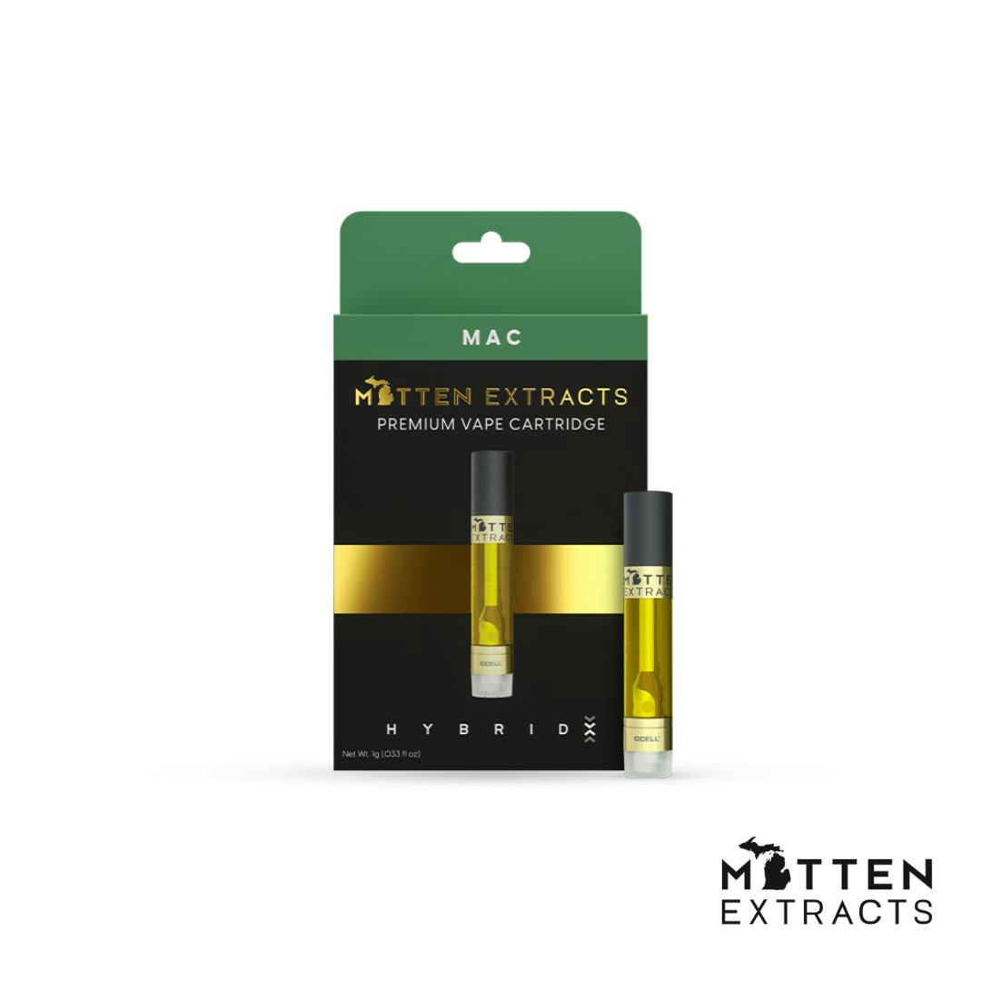 Mitten Extracts | MAC | Cartridge | 1g by Mitten Extracts