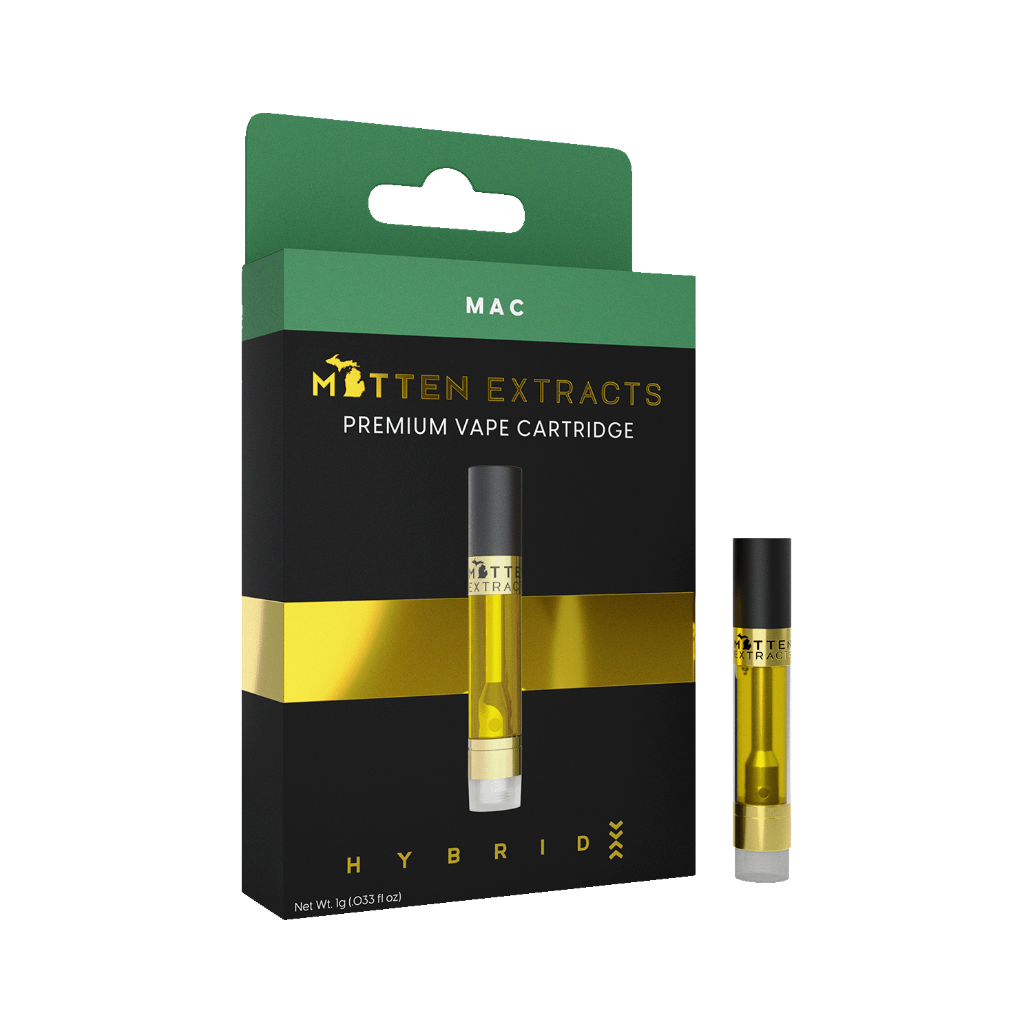 MAC | Cartridge | 1g by Mitten Extracts