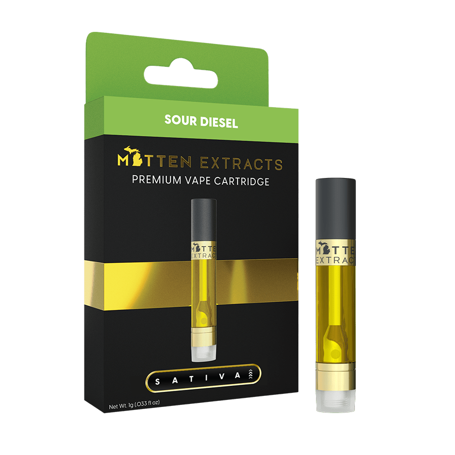 Sour Diesel | Cartridge | 1g by Mitten Extracts