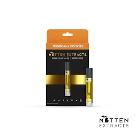 Mitten Extracts - Tropicana Cookies 1g Vape Cartridge (Sativa)