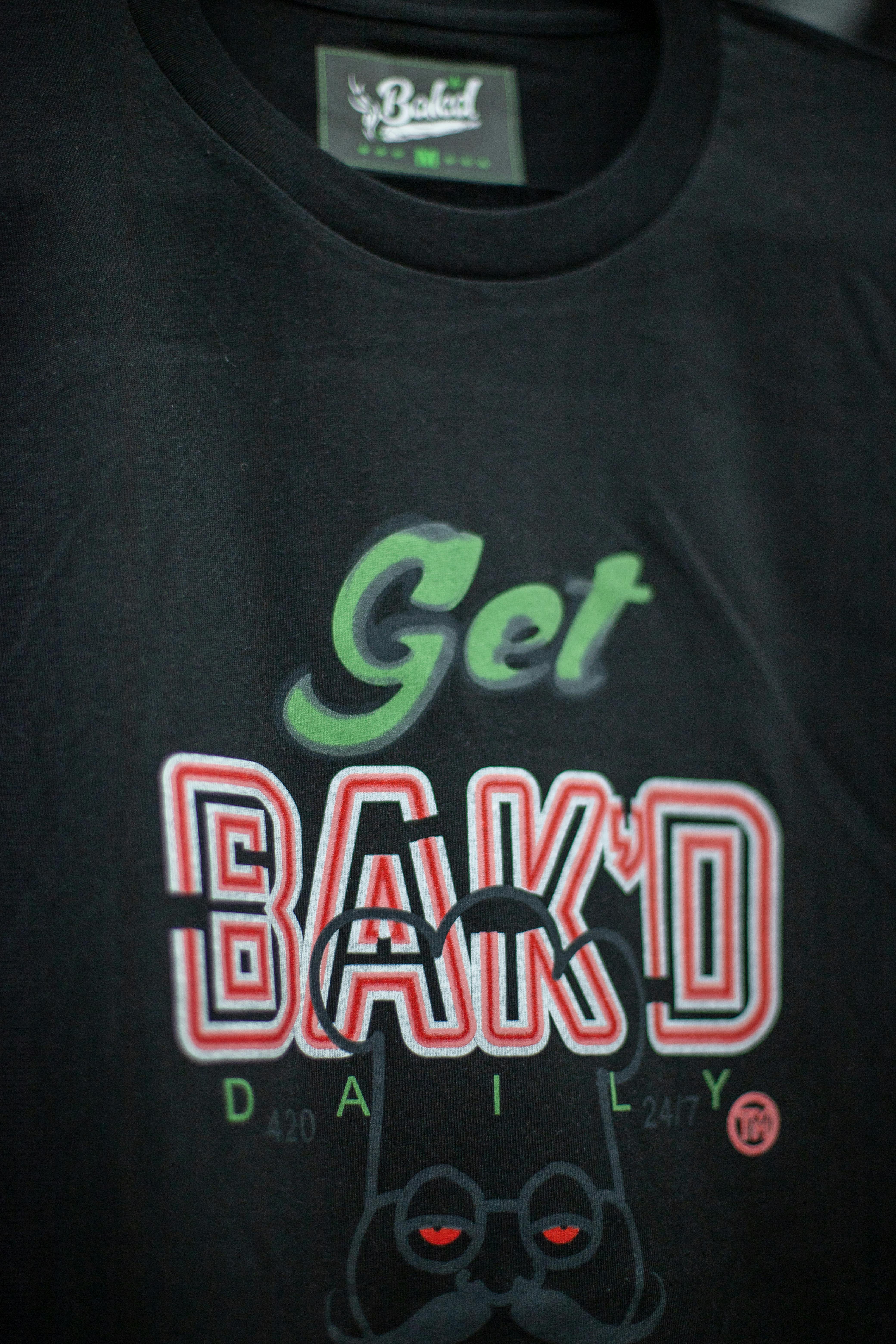 Bak'd Daily Chef T-Shirt -Black