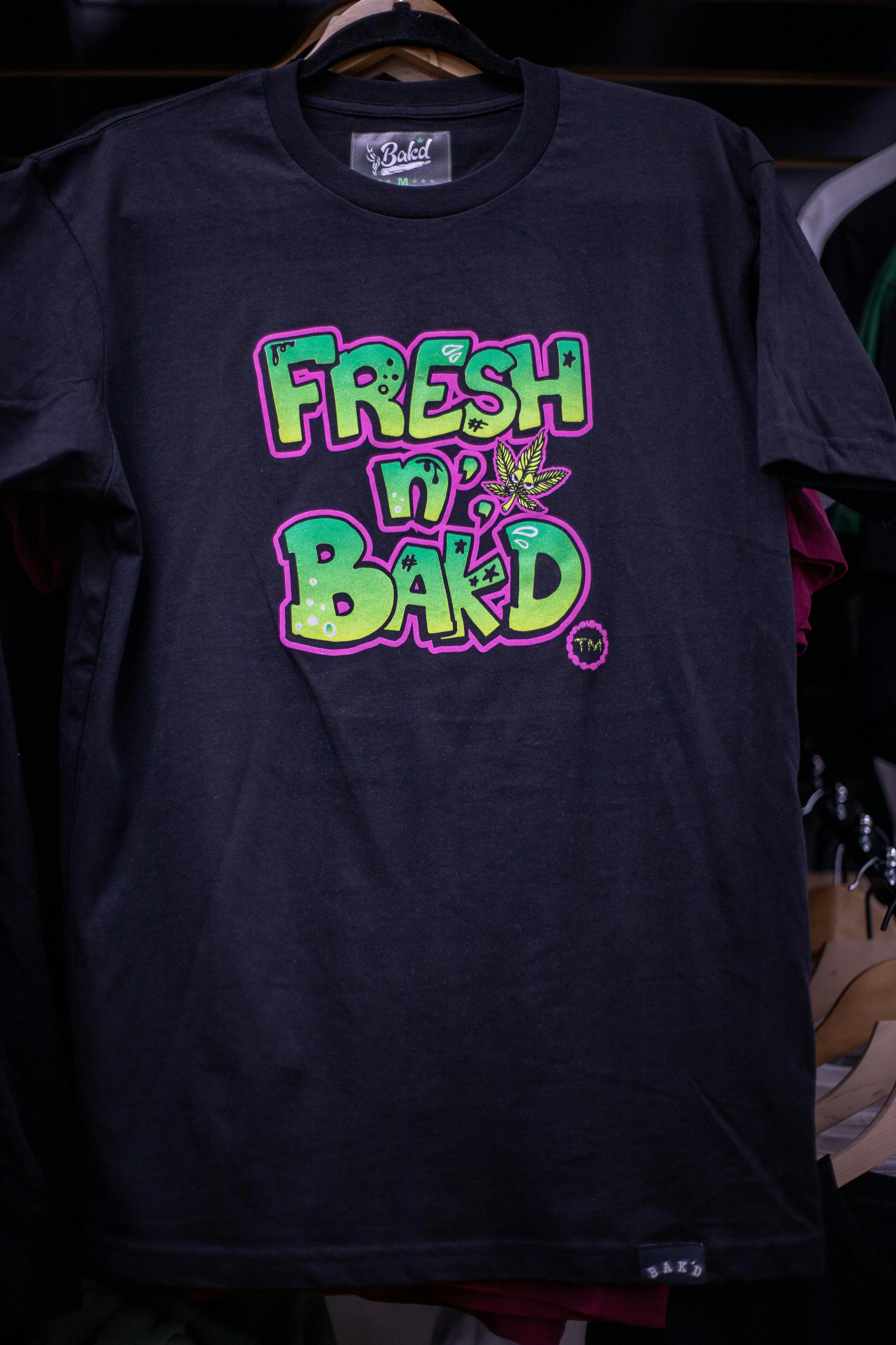 Fresh n Bak'd T-Shirt -Black