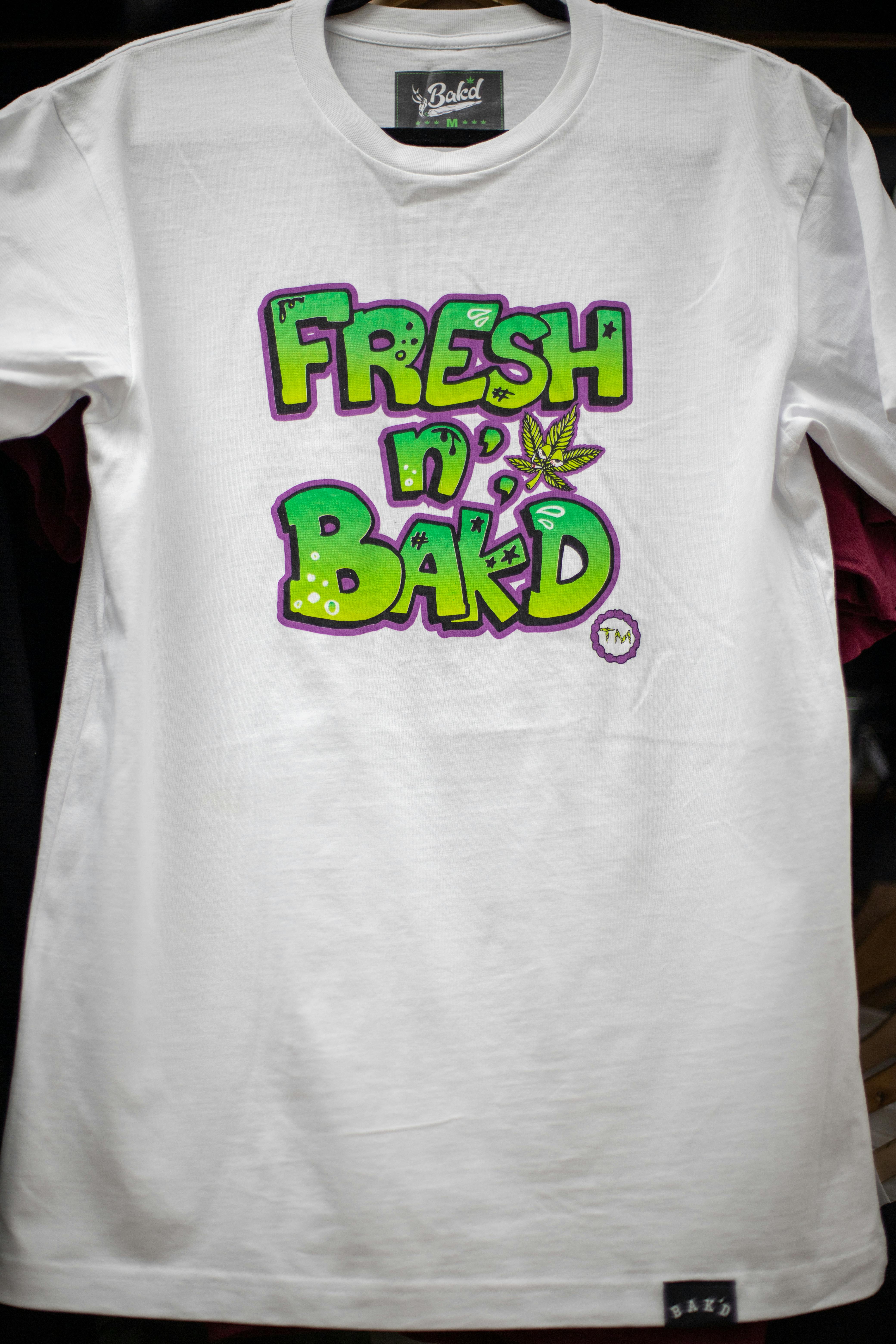 Fresh n Bak'd T-Shirt -White