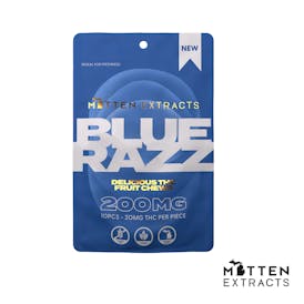 Mitten Extracts - Blue Razz Fruit Chews 200mg