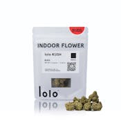 Lolo Lolo Kush BUDS 1/8 25%