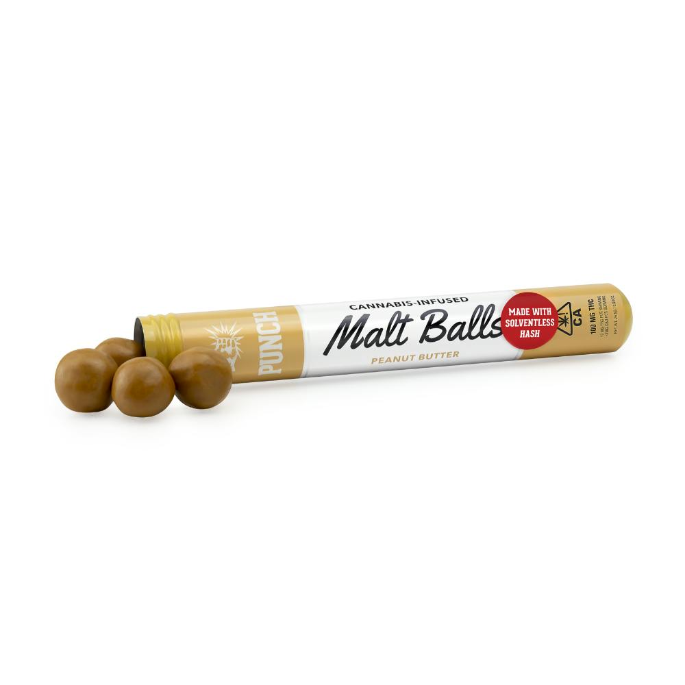 PUNCH EDIBLES & EXTRACTS — Peanut Butter Malt Balls