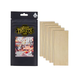 Orange Cookie Dough Live Resin Infused Rolling Paper - 5 pack