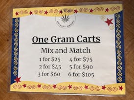 ITF 1g cartridges ( assorted strains)