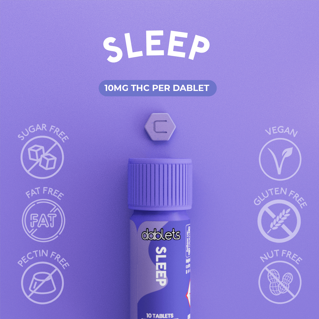 Sleep Dablets™ - 1000mg (10X- 10mg tablets)
