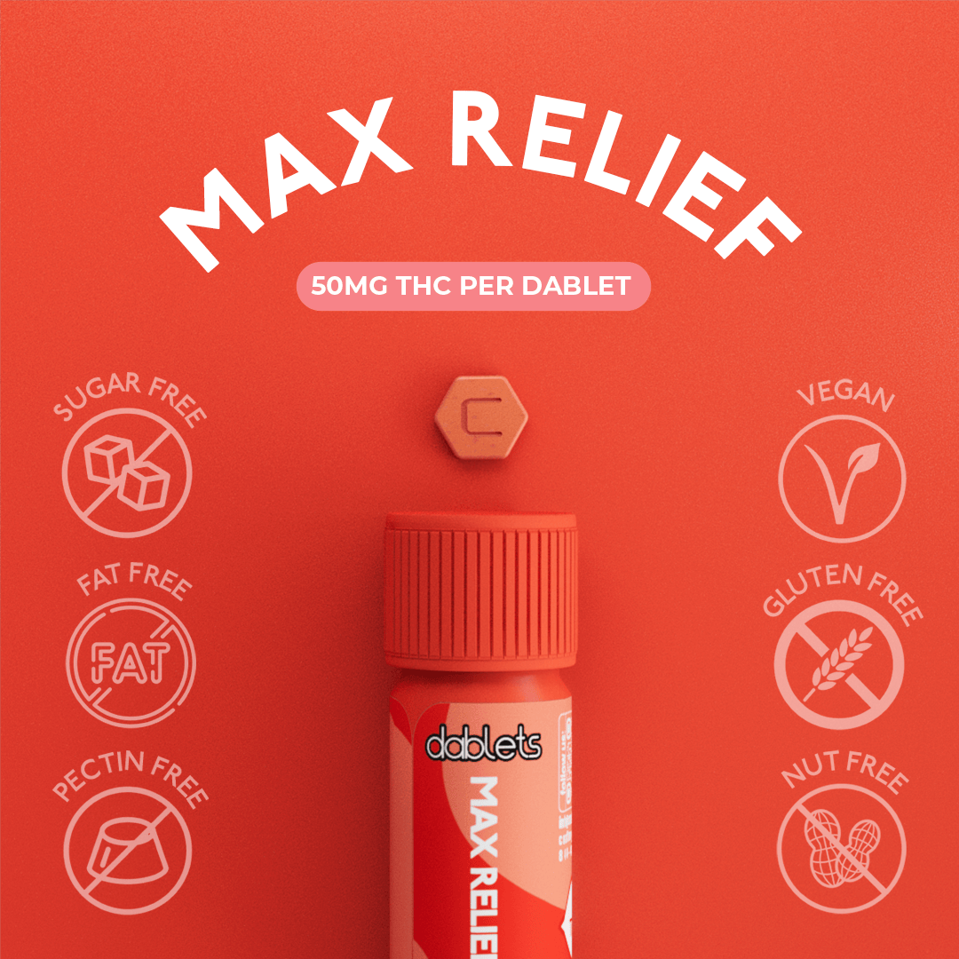 Max-Relief Dablets™ - 10,000mg (20X- 50mg tablets)