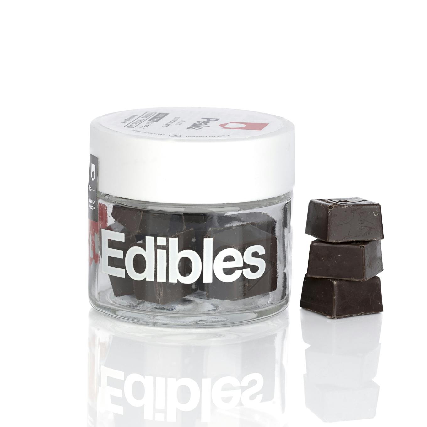 Peaks - Dark Chocolate - 100mg/10pk by East Coast Cannabis