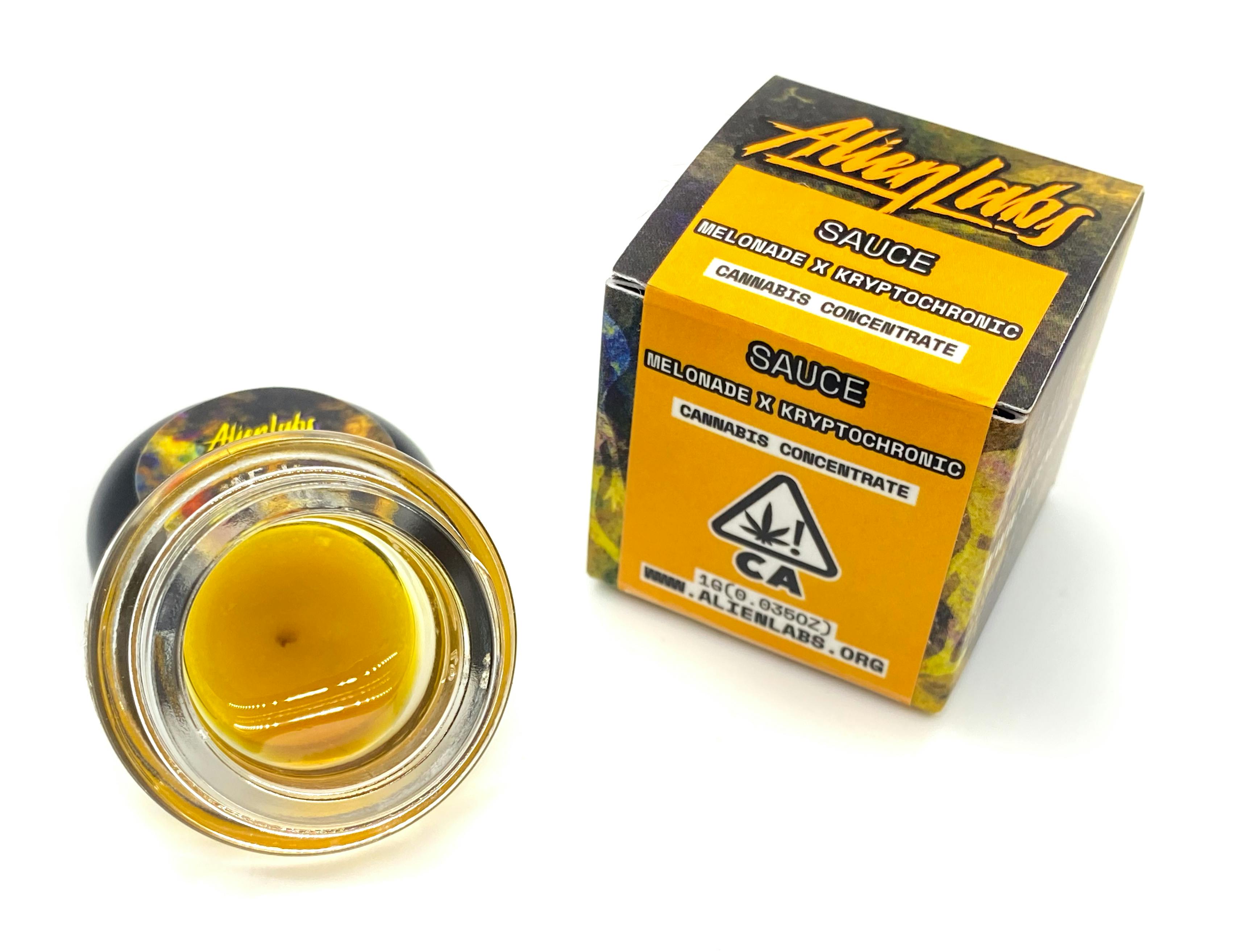 Melonade X KryptoChronic Live Resin Sauce 1 Gram Alien Labs