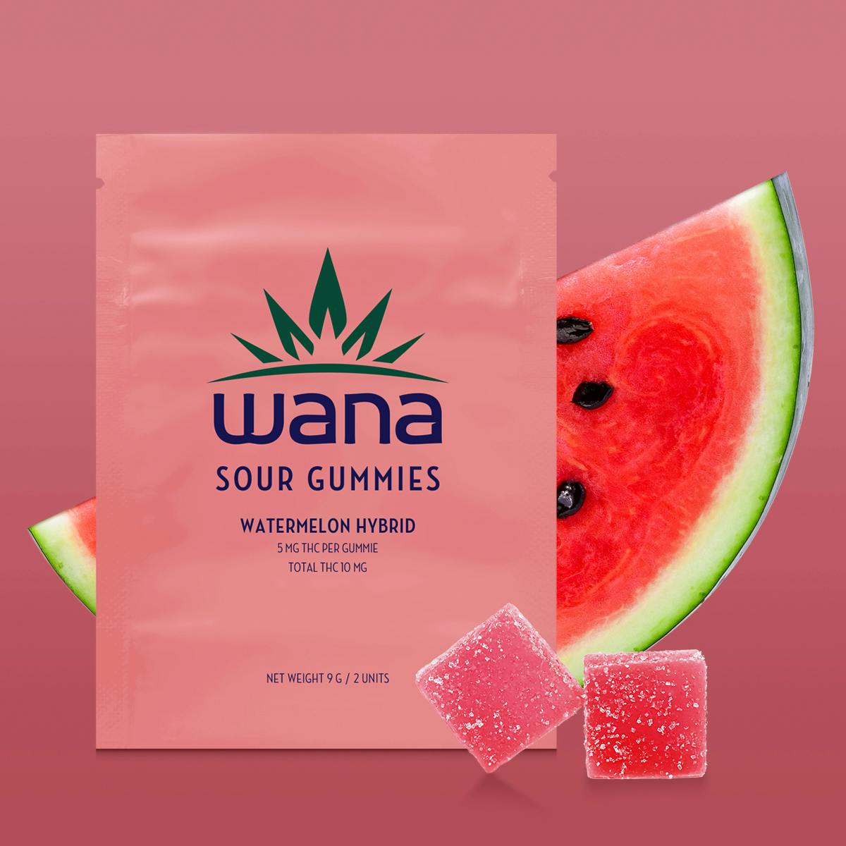 Sour Gummies Watermelon Hybrid