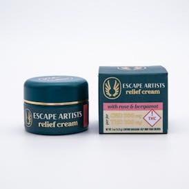 Relief Cream - Rose & Bergamot (200mg CBD/200mg THC )