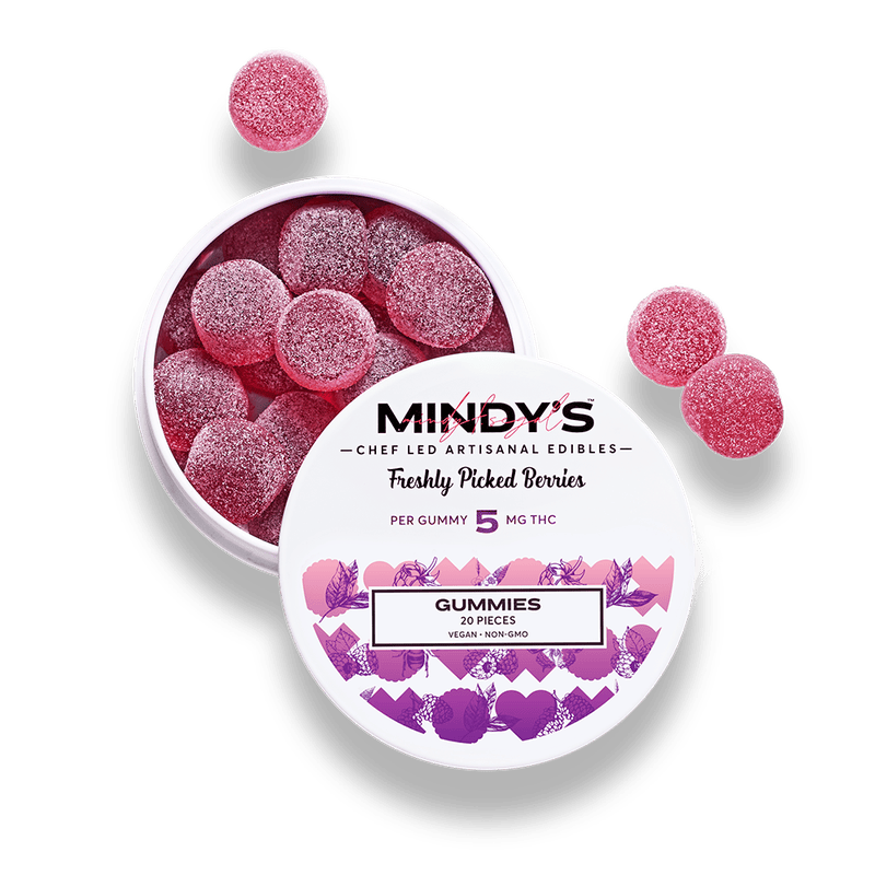 Freshly Picked Berries Gummies | 100mg | 20ct | 5mg/ea by Mindy’s Edibles