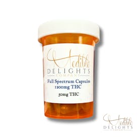 Full Spectrum Capsules | 50mg THC | 24pk
