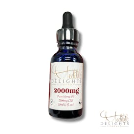 2000mg CBD tincture (No thc)
