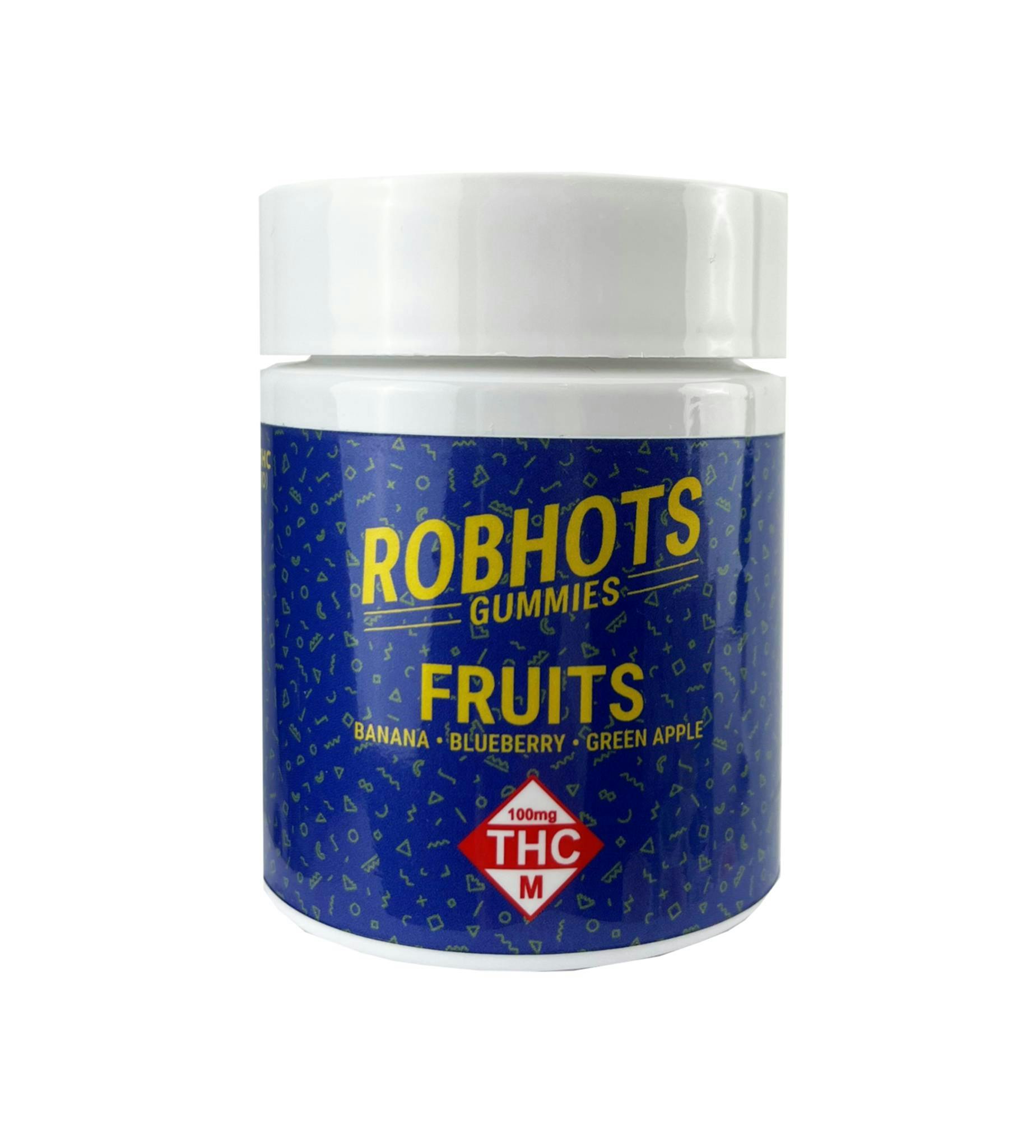 Robhots | Fruits Multipack Gummies | 100mg | 10ct | 10mg/ea