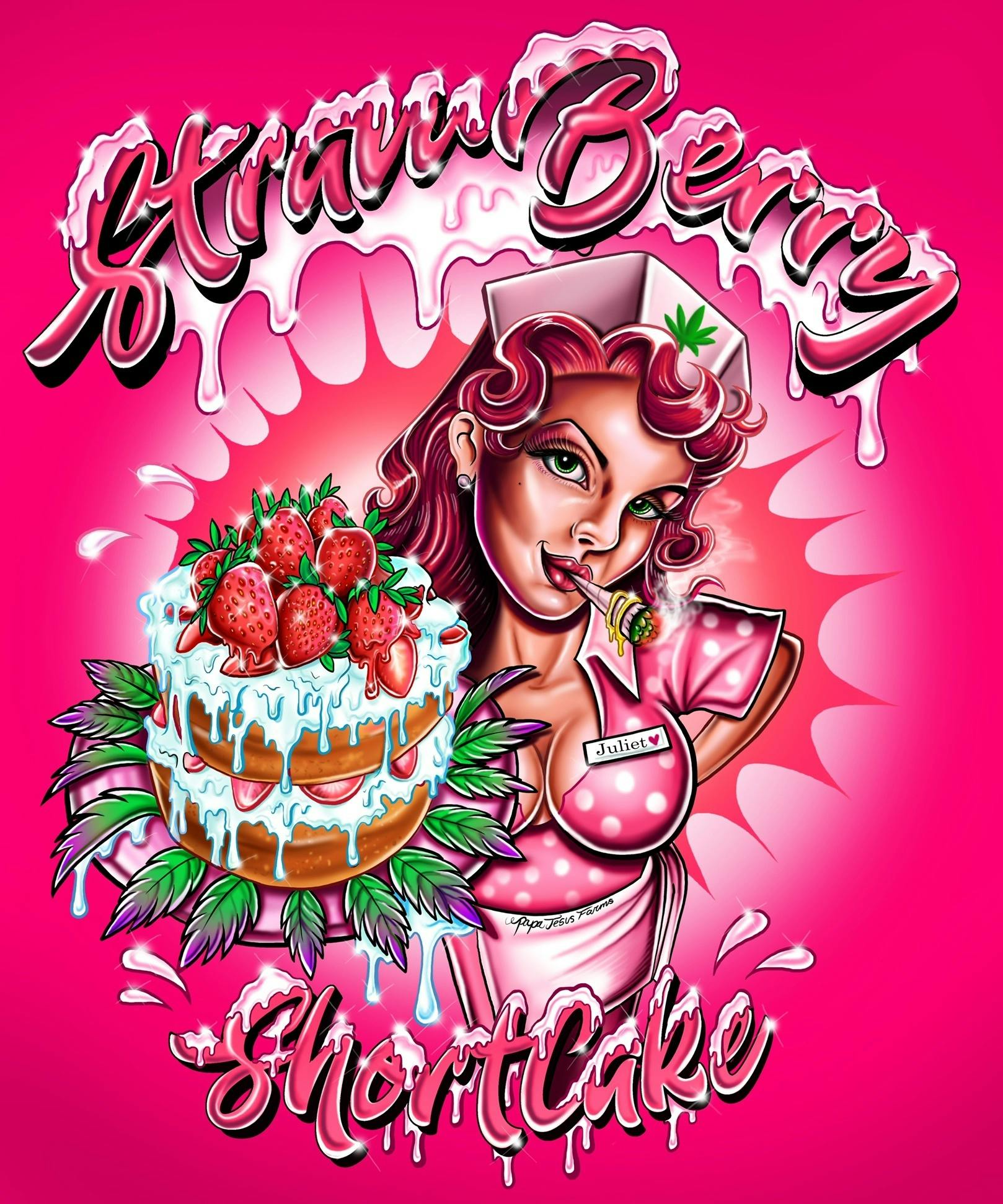 Papa Jesus Farms Strawberry Shortcake Weedmaps