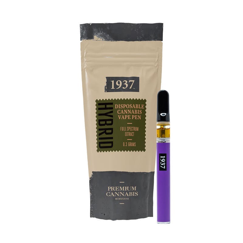 1937 Cannabis White Widow Disposable Weedmaps