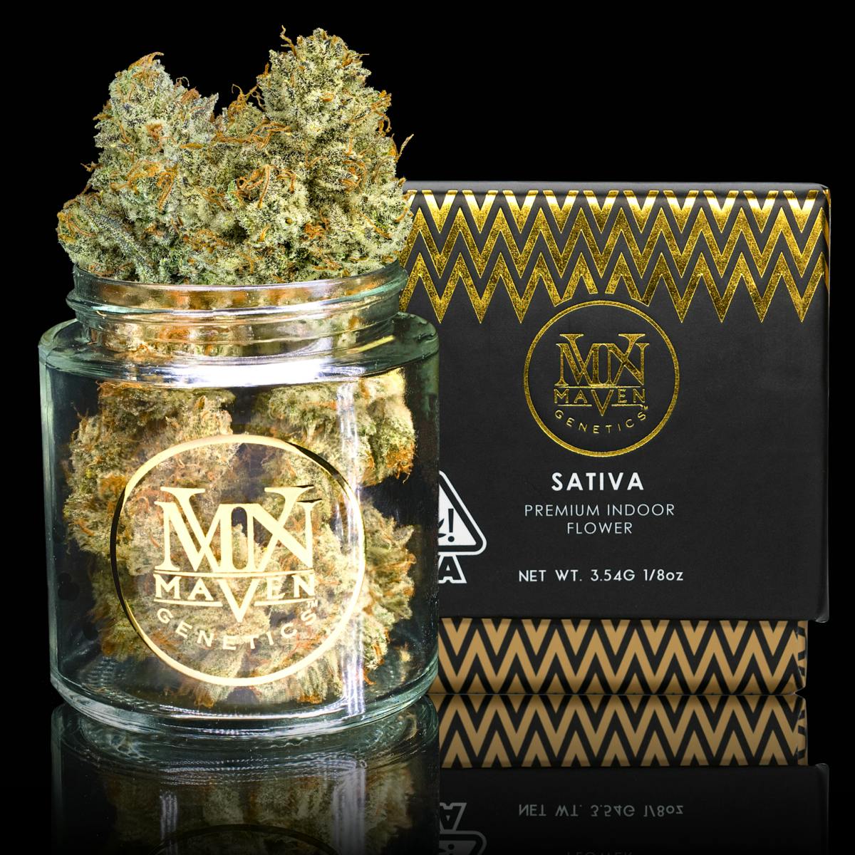 Orange Truffle Soufflé by Maven Genetics