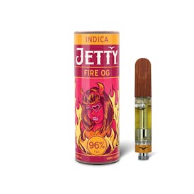 Jetty Cartridge High THC 1g Fire OG
