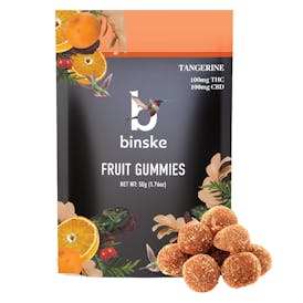 Tangerine 1:1 Fruit Gummies