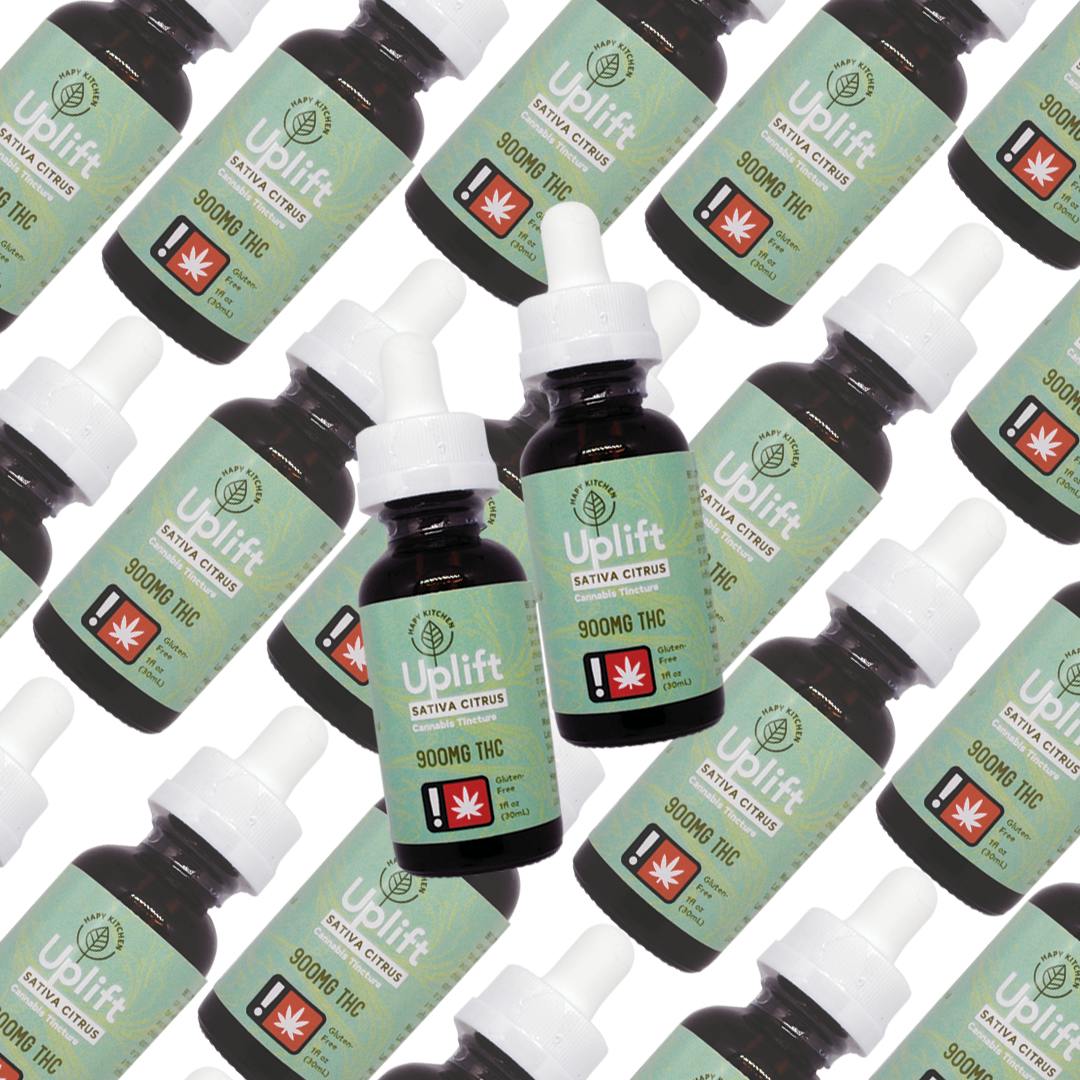 Tinctures - Uplift Sativa Citrus - 1 oz. 900 mg THC at La Mota - Gold Beach
