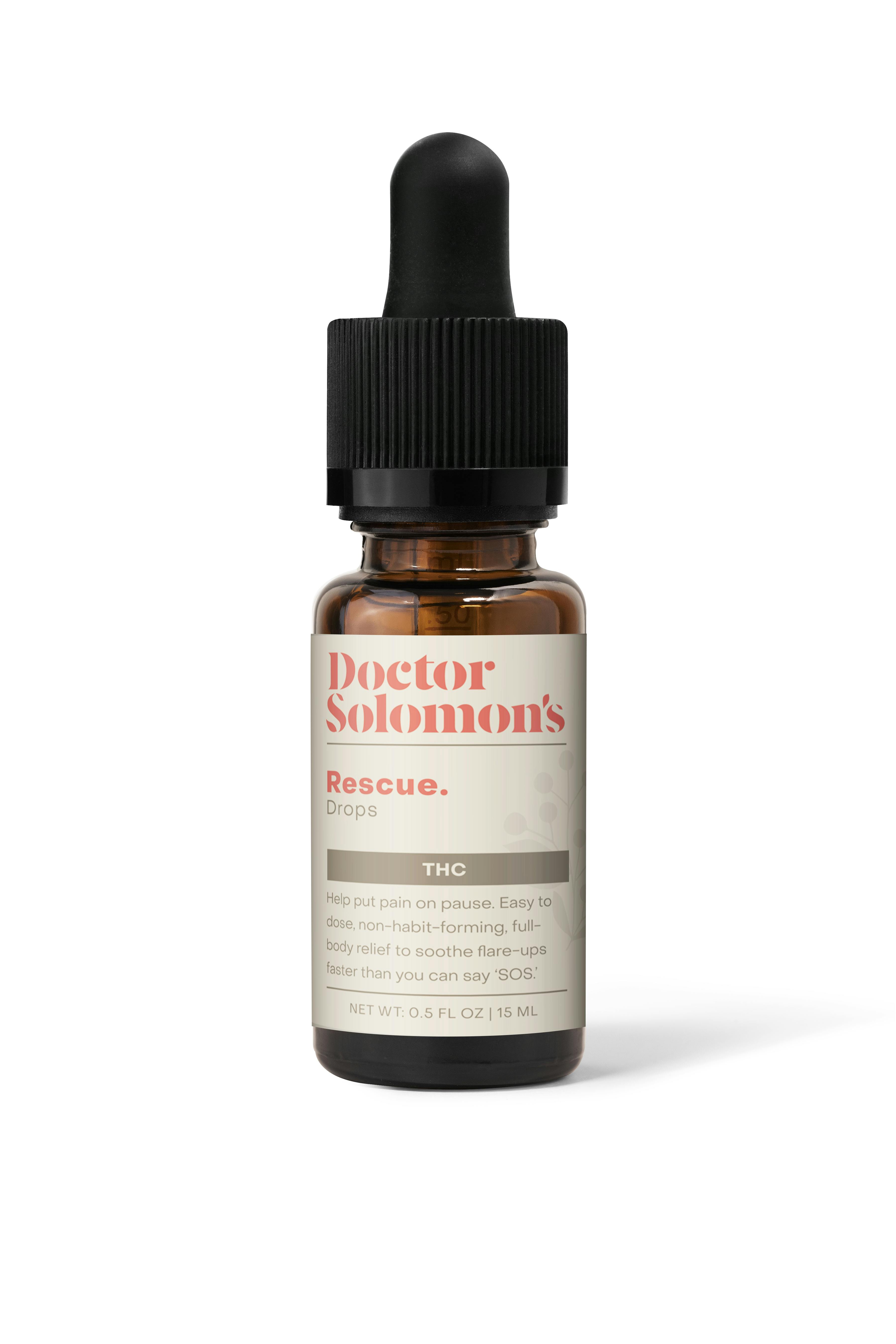 Doctor Solomon's Rescue THC Rich Drops 200mg THC
