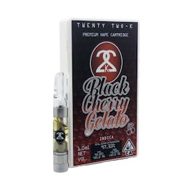 22K - Black Cherry Gelato - Cartridge - 1.0ml
