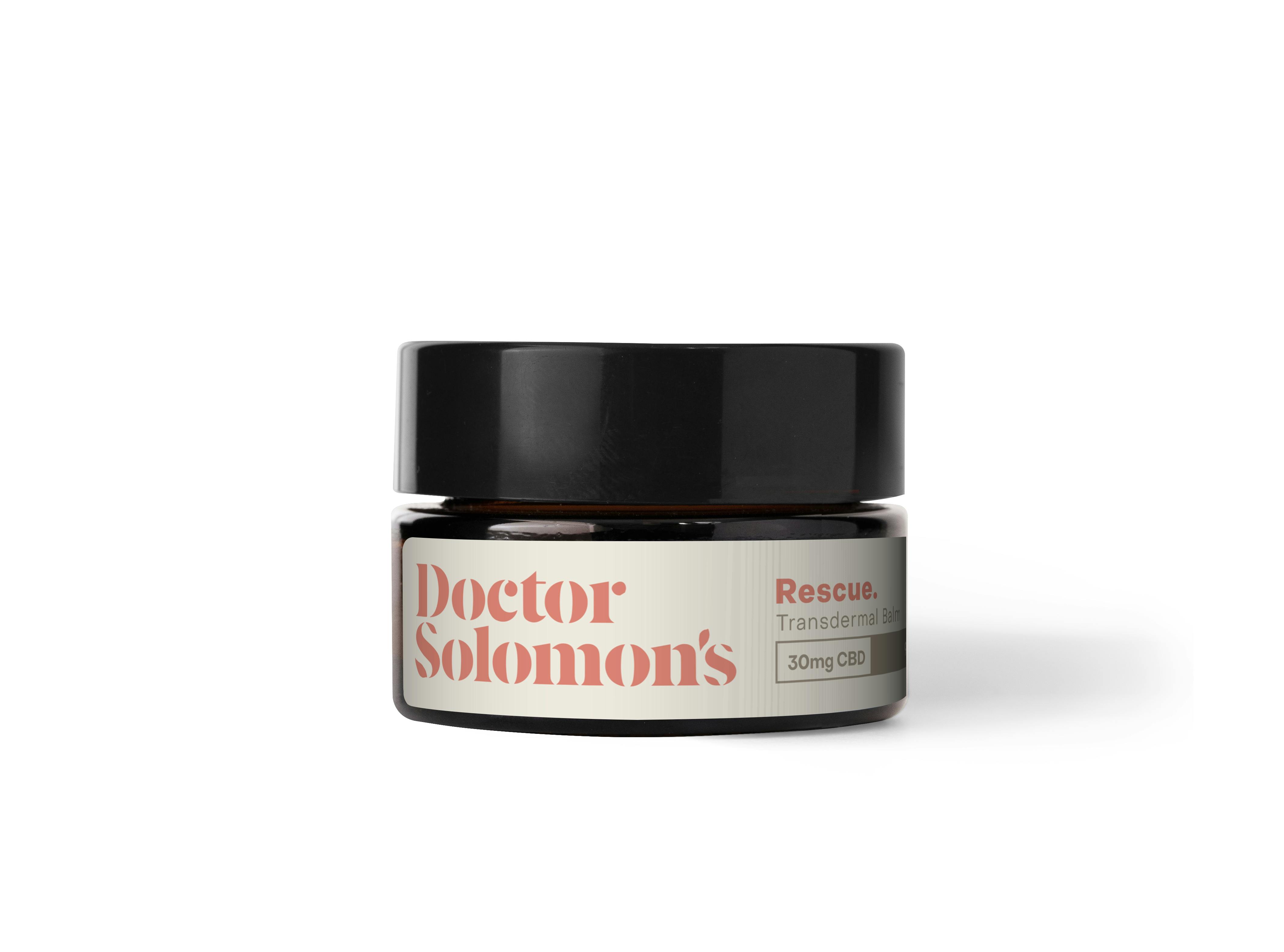 Doctor Solomon's Rescue THC Rich Transdermal Balm 90mg THC 30mg CBD Doctor Solomon's