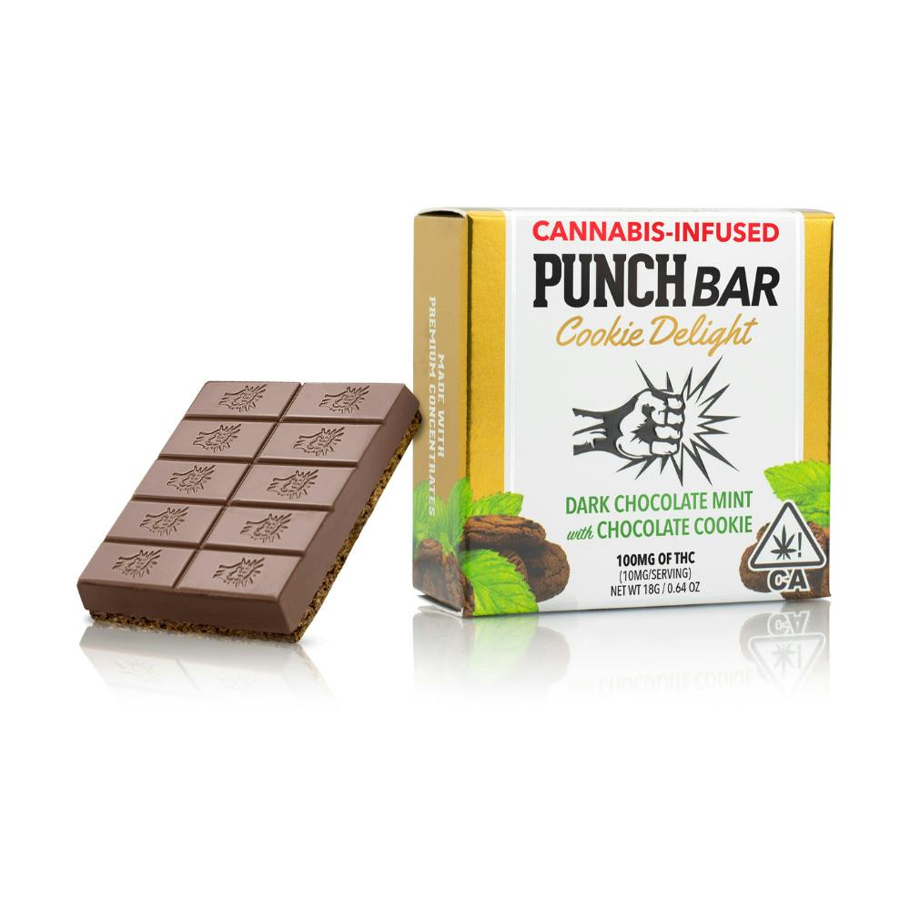 Dark Chocolate Mint Cookie Delight PunchBar