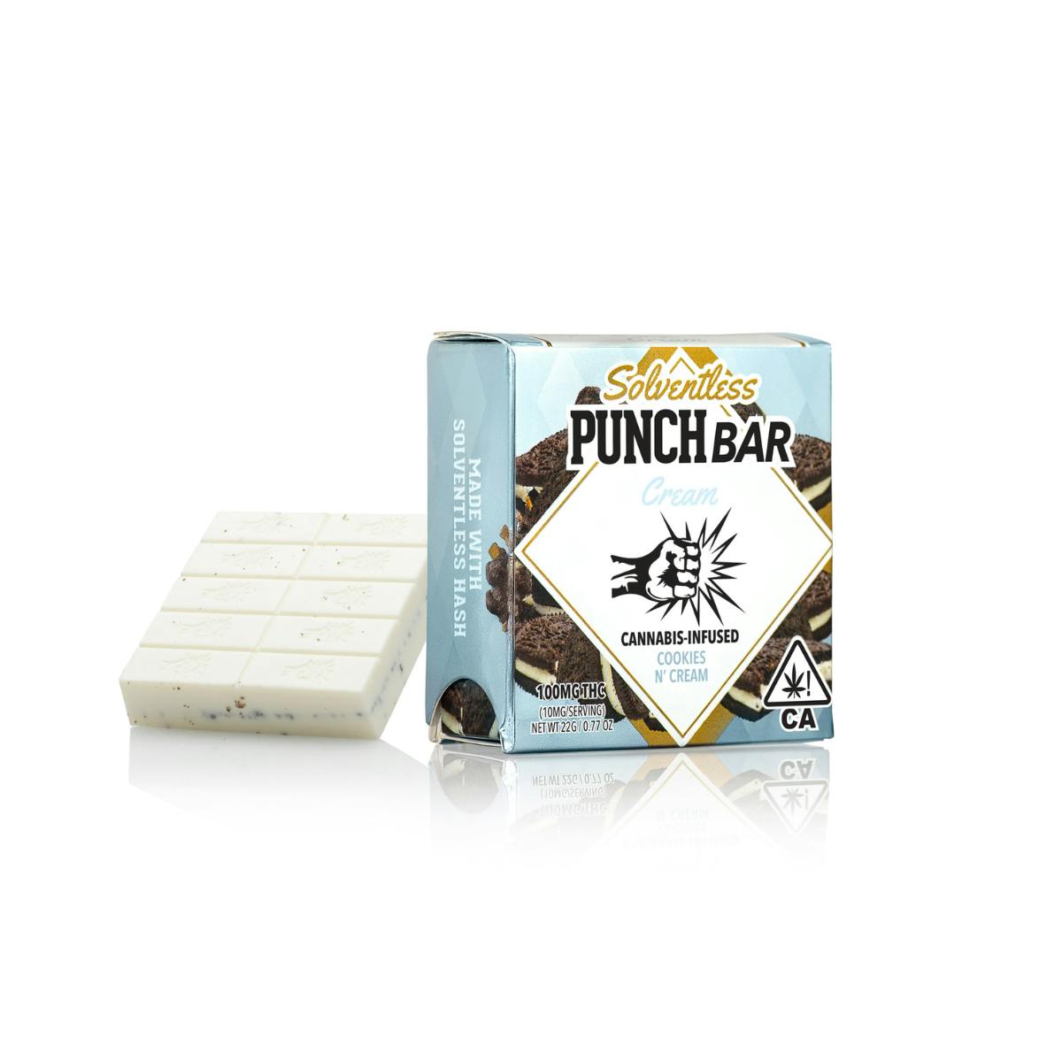 Cookies n' Cream White Chocolate PunchBar 100 mg (NY)