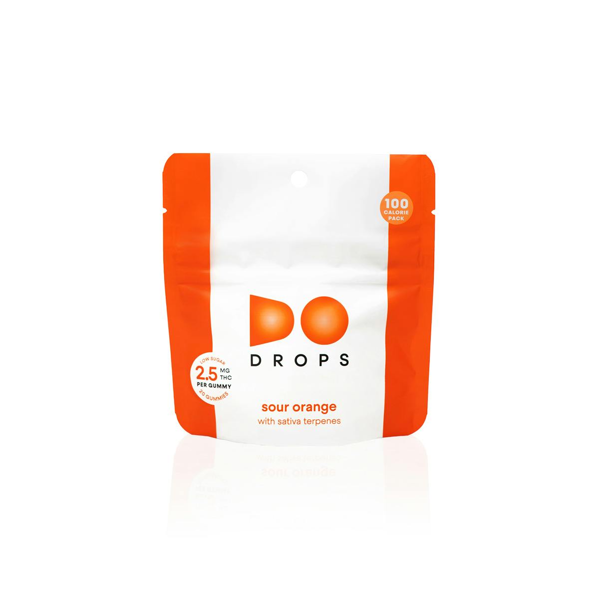Do Drops Sour Orange Gummies Sativa 20pk (50mg) Do Drops