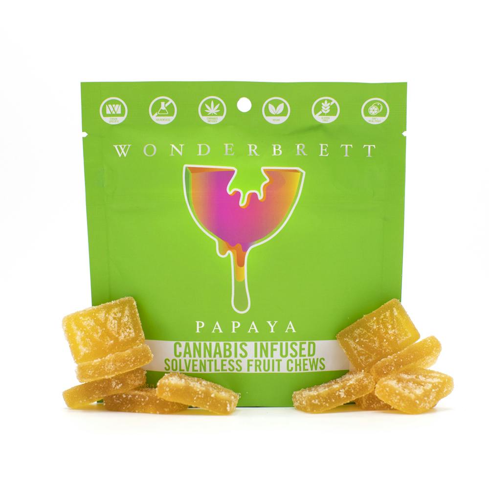 Papaya Fruit Chews (Solventless)