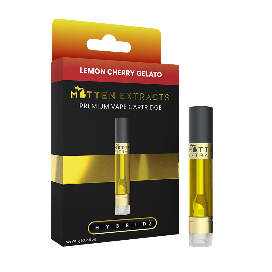Mitten Extracts | Lemon Cherry Gelato | Cartridge | 1g by Mitten Extracts