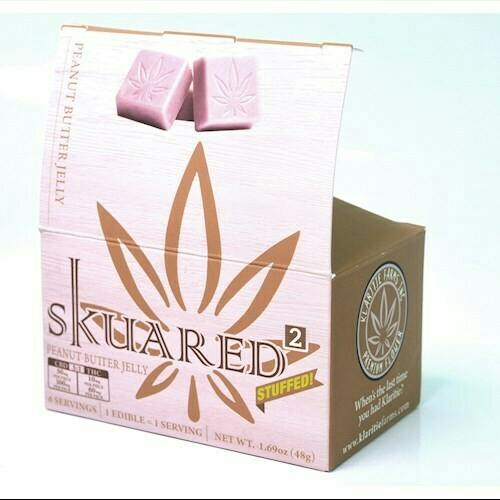 Edible: Skuared - CBD:THC - Peanut Butter Jelly 5:1 6pk 1.69oz (48g)