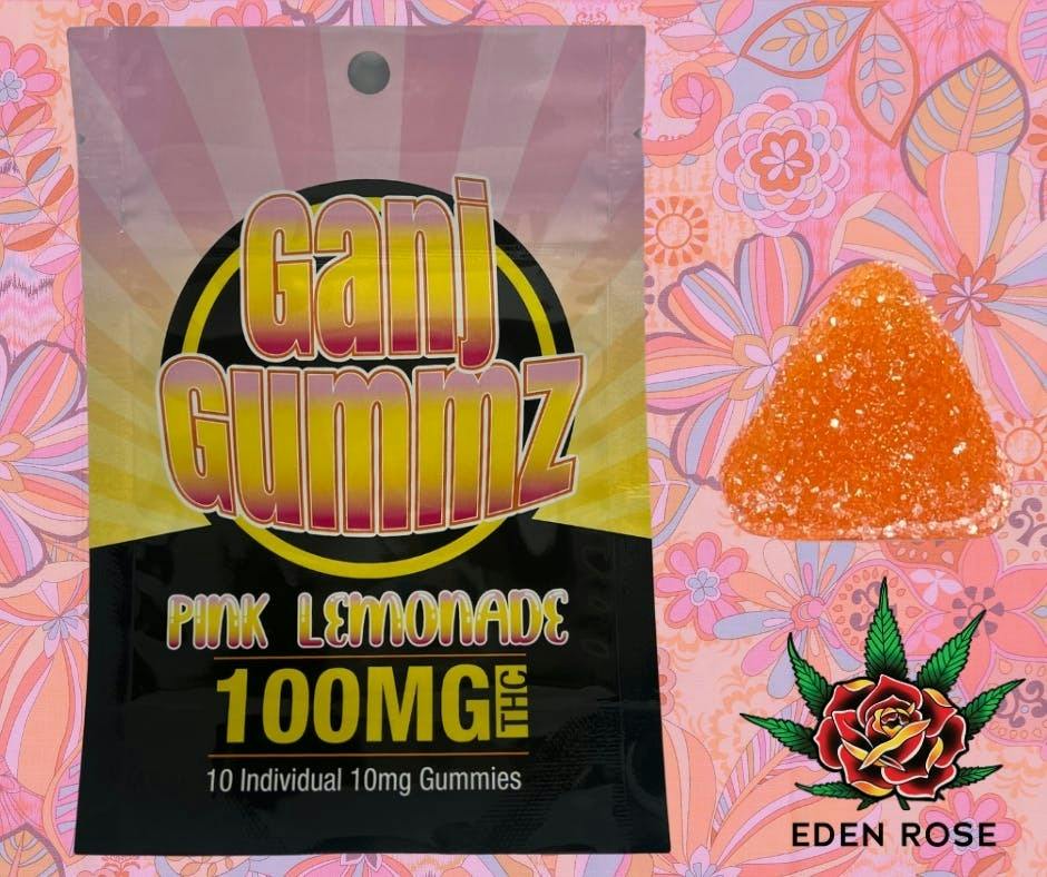 100MG Ganj Gummz - Pink Lemonade
