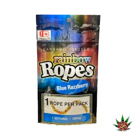 Rainbow Ropes 125mg - Blue Razzberry