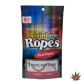 Rainbow Ropes 125mg - Fruit Punch